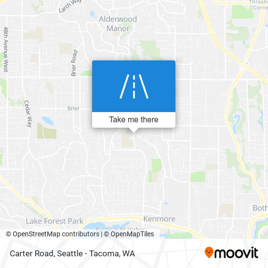 Carter Road map