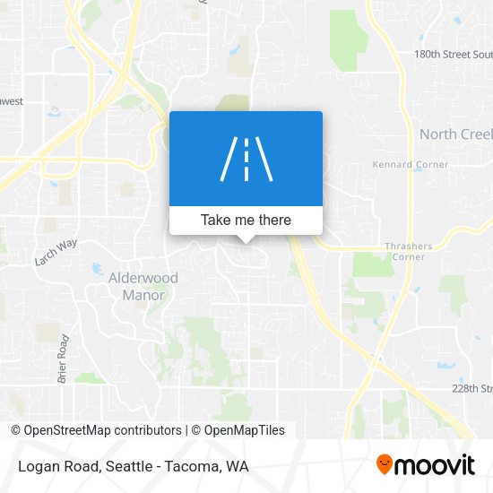 Logan Road map