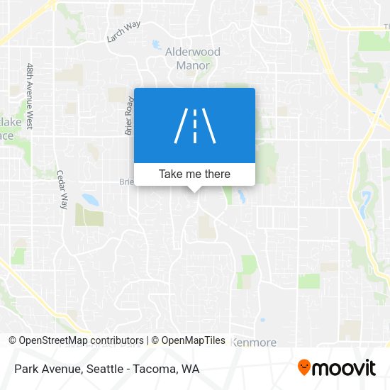 Park Avenue map