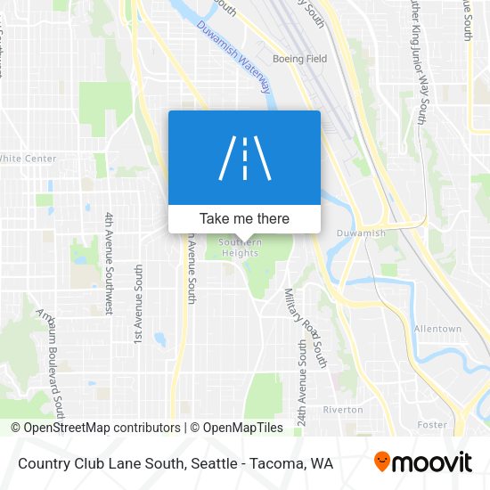 Mapa de Country Club Lane South