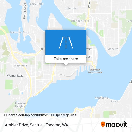 Ambler Drive map