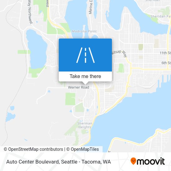 Mapa de Auto Center Boulevard