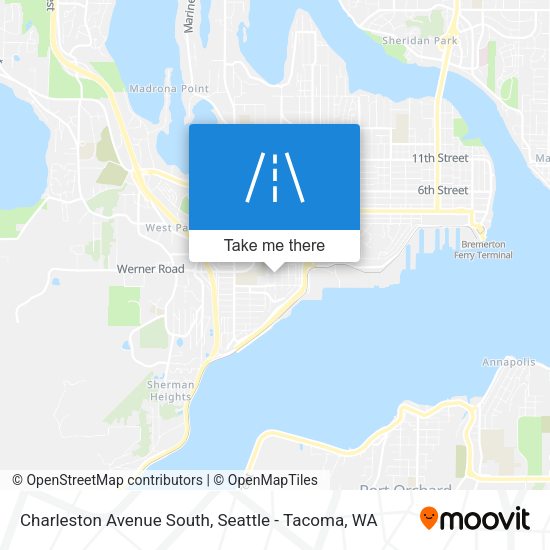 Mapa de Charleston Avenue South