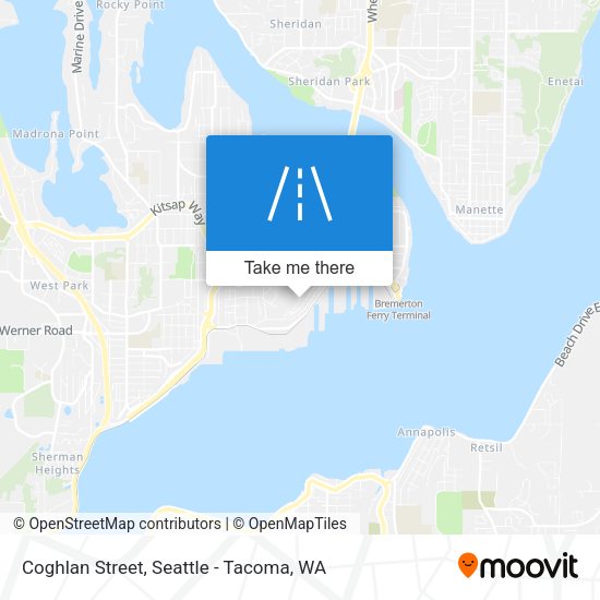 Coghlan Street map