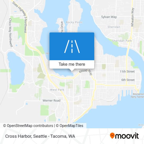 Mapa de Cross Harbor