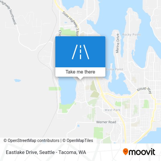 Eastlake Drive map