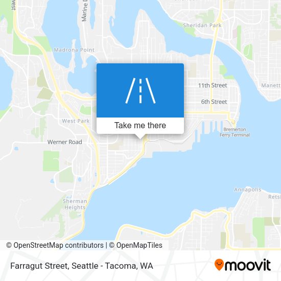Mapa de Farragut Street