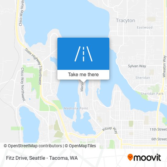 Fitz Drive map