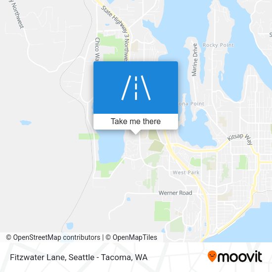 Mapa de Fitzwater Lane