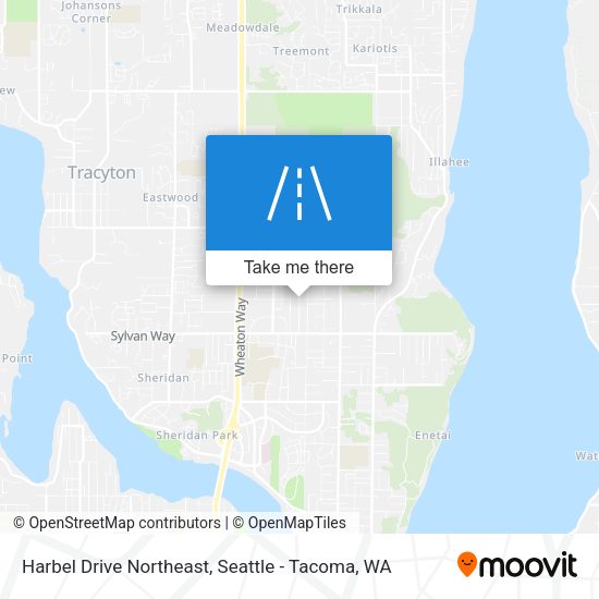 Mapa de Harbel Drive Northeast