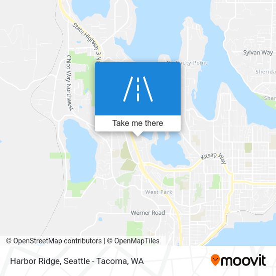 Mapa de Harbor Ridge