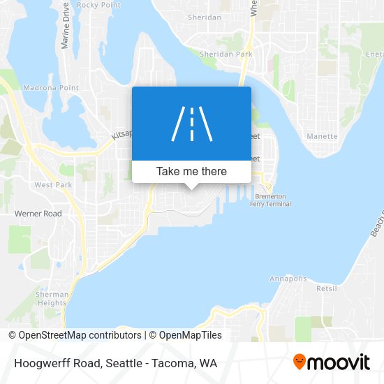 Hoogwerff Road map