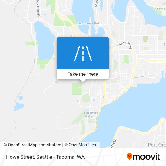 Howe Street map
