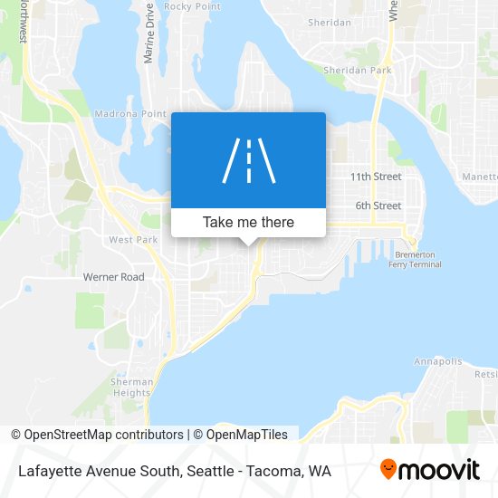 Lafayette Avenue South map