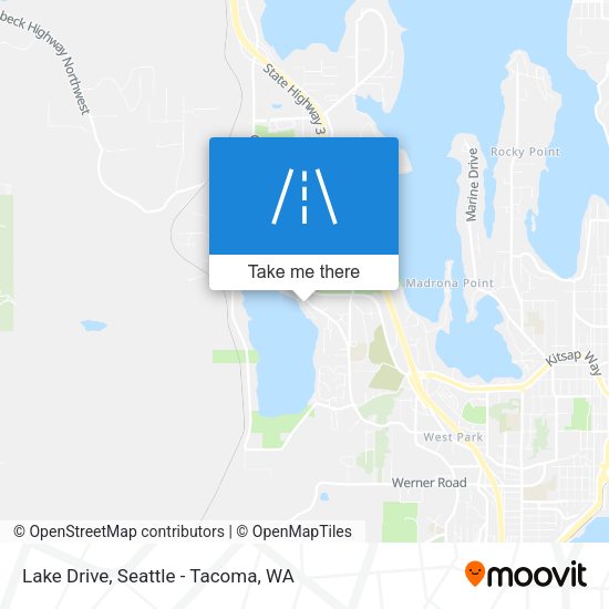 Mapa de Lake Drive