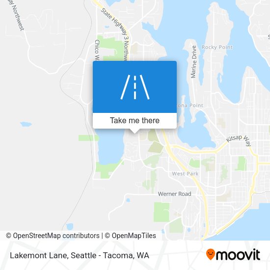 Lakemont Lane map