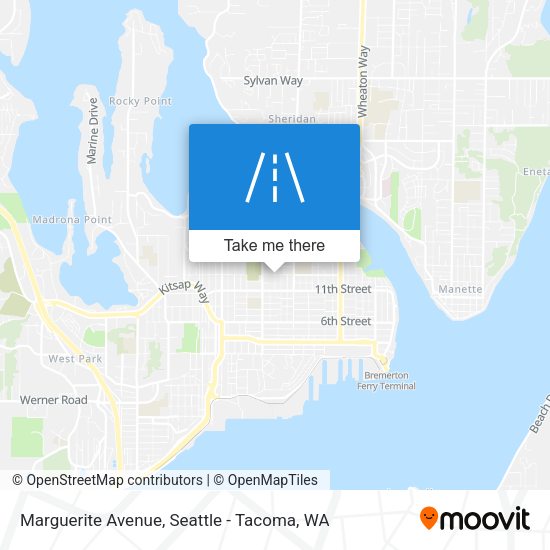 Marguerite Avenue map