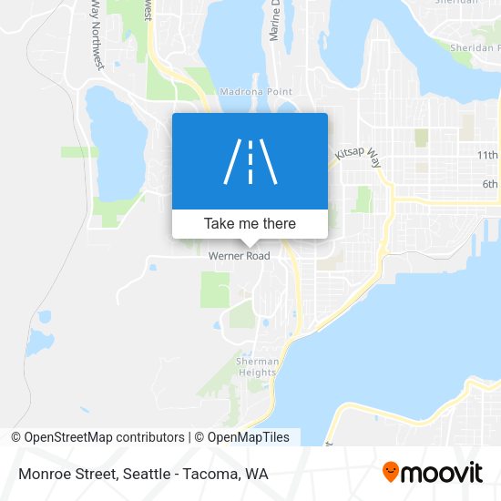 Monroe Street map