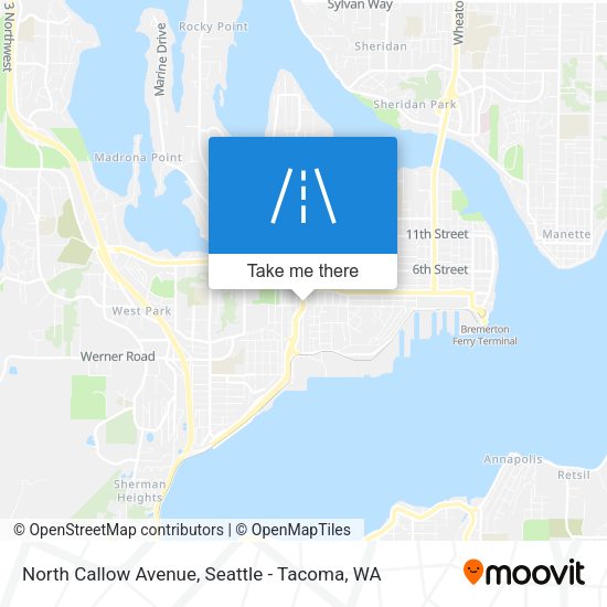 Mapa de North Callow Avenue