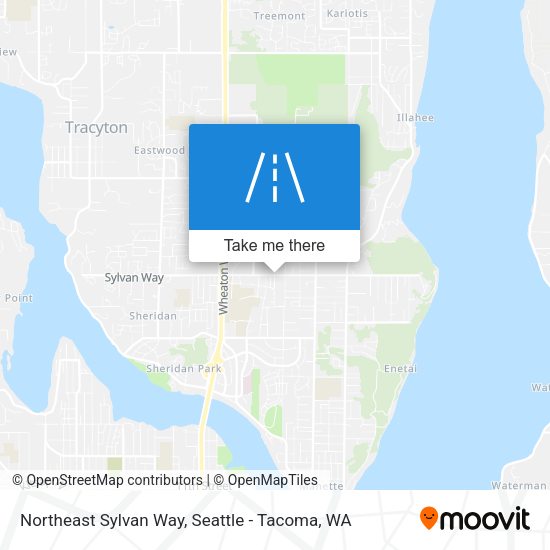 Mapa de Northeast Sylvan Way