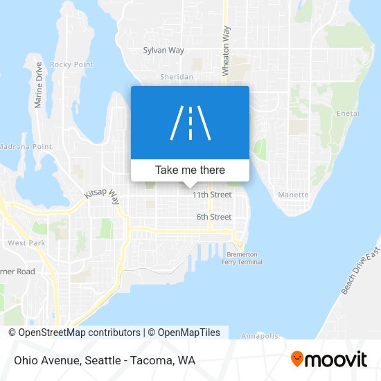 Mapa de Ohio Avenue