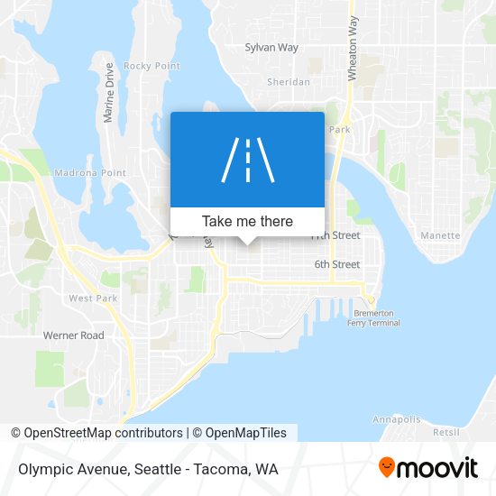 Mapa de Olympic Avenue