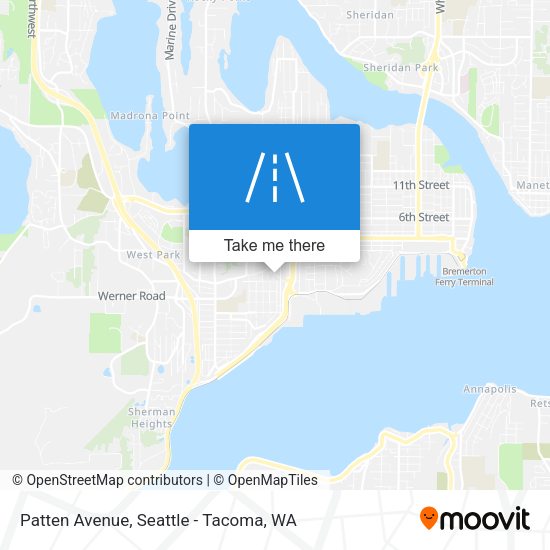 Mapa de Patten Avenue
