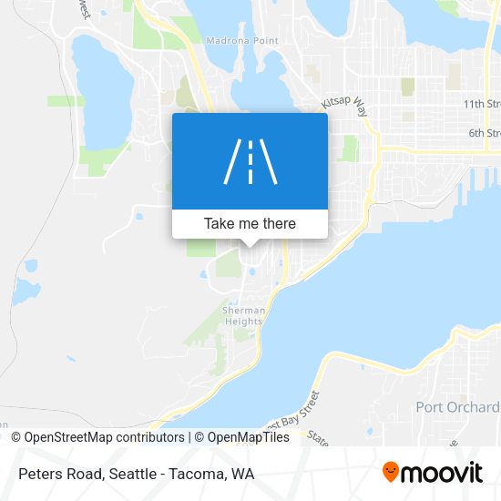 Mapa de Peters Road