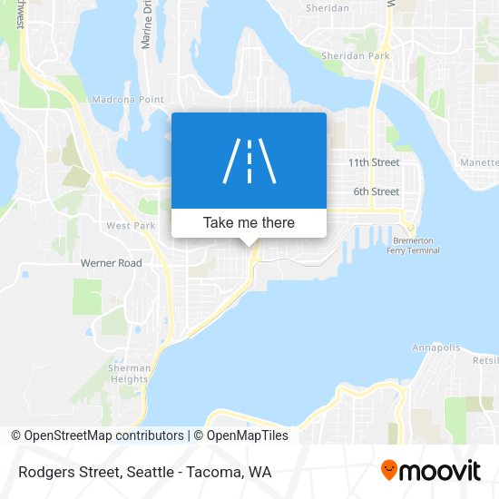 Rodgers Street map