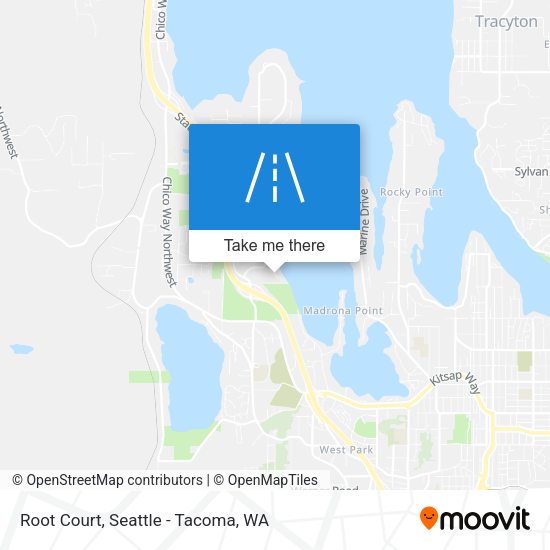 Root Court map
