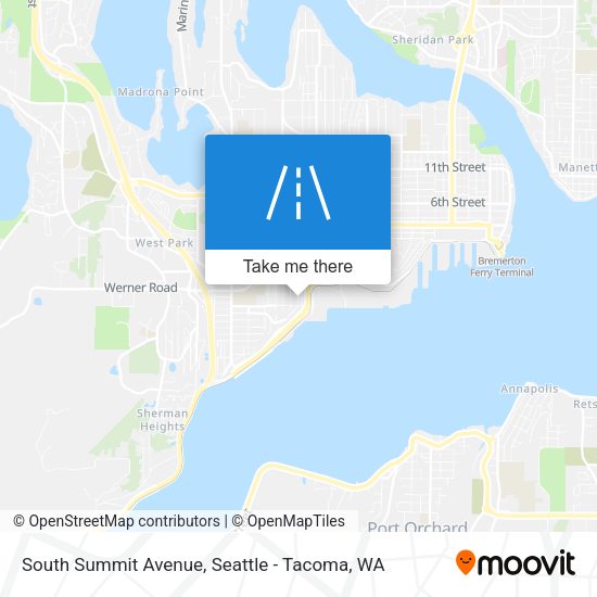 South Summit Avenue map