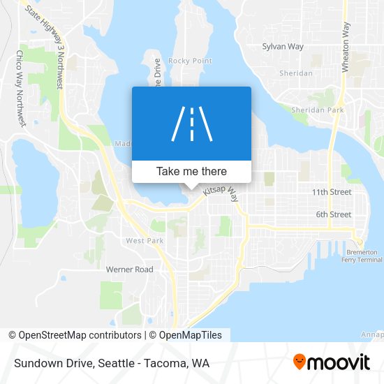 Sundown Drive map