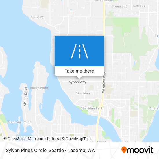 Mapa de Sylvan Pines Circle