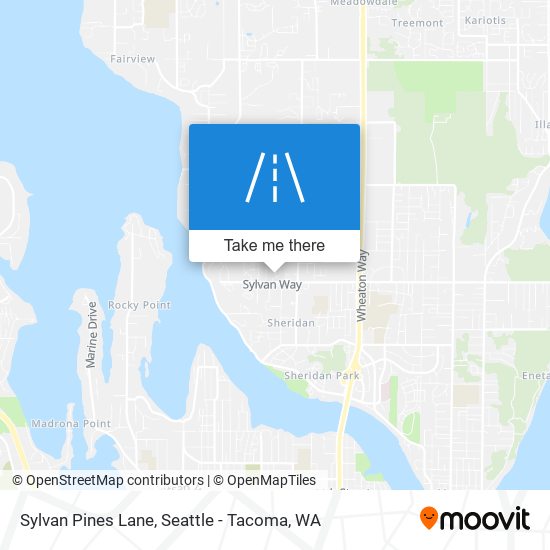 Mapa de Sylvan Pines Lane