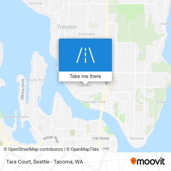 Tara Court map