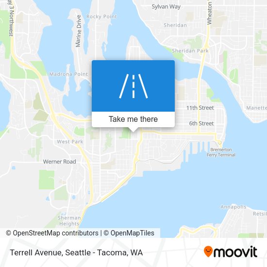 Terrell Avenue map
