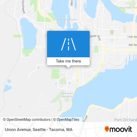 Mapa de Union Avenue