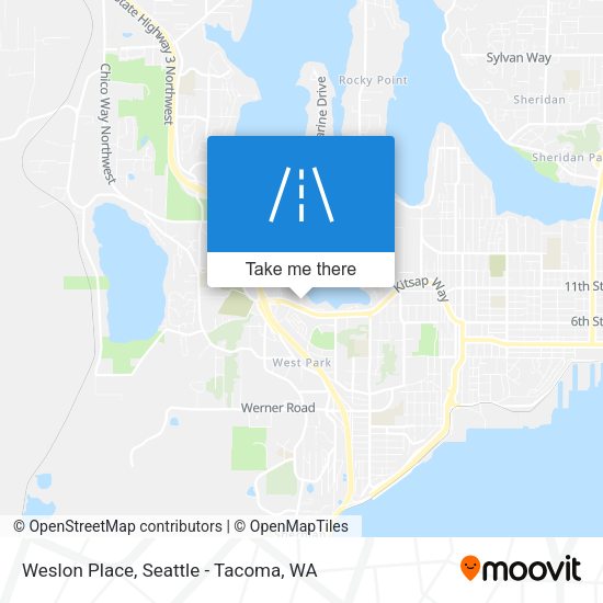 Mapa de Weslon Place