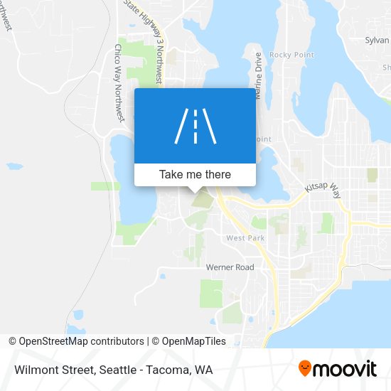 Wilmont Street map