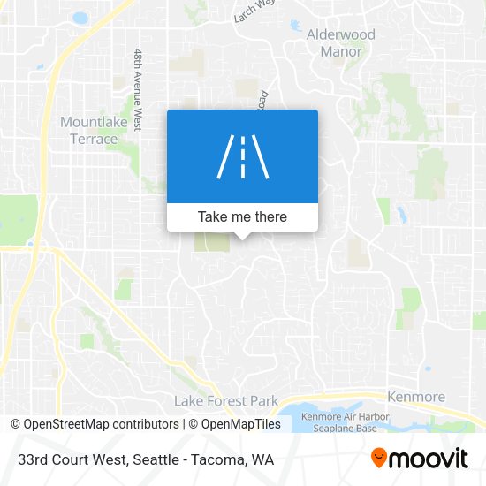 Mapa de 33rd Court West