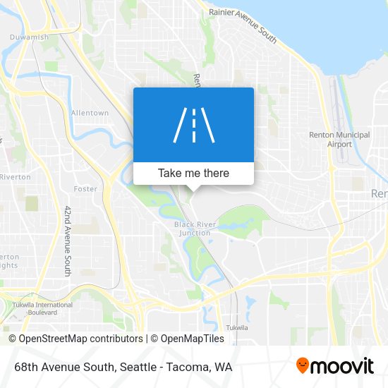 Mapa de 68th Avenue South