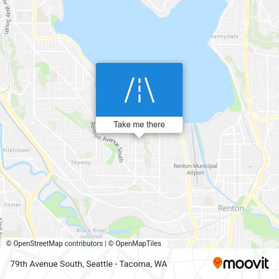 Mapa de 79th Avenue South