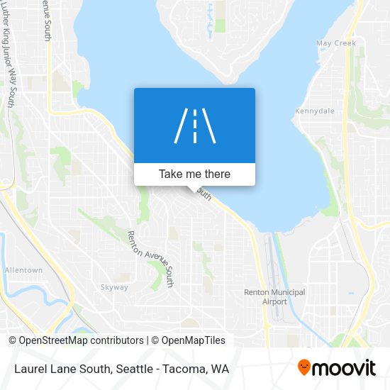 Mapa de Laurel Lane South