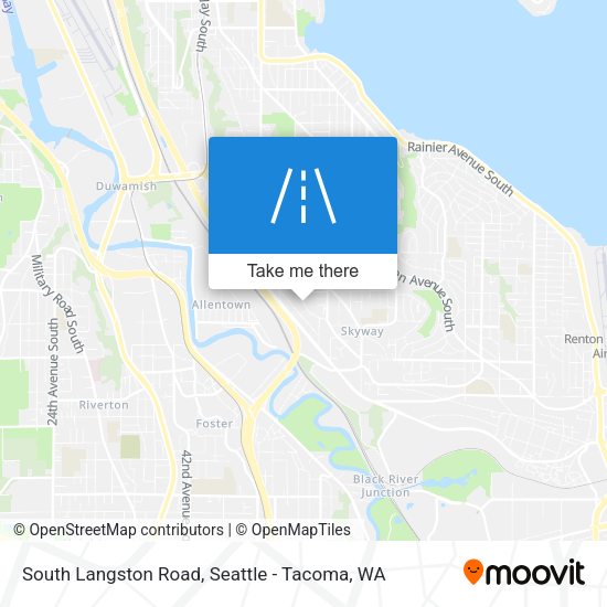 Mapa de South Langston Road