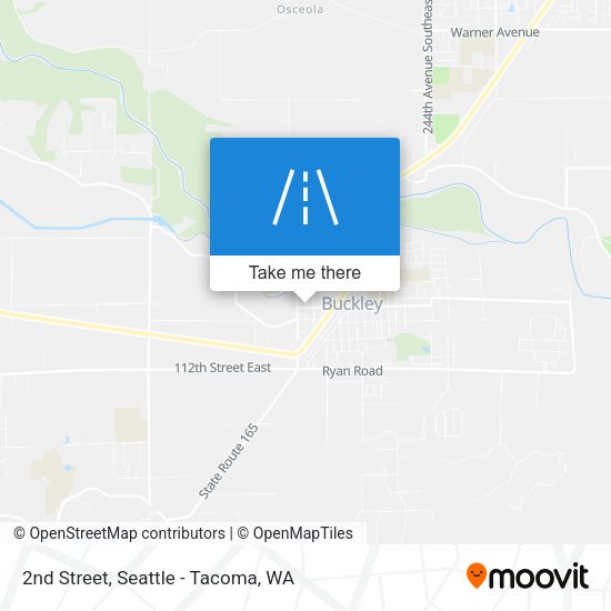 2nd Street map