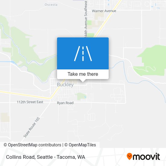 Collins Road map