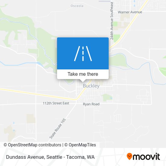 Mapa de Dundass Avenue