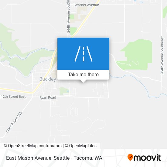 East Mason Avenue map