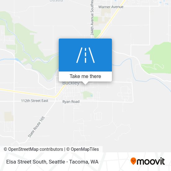 Elsa Street South map