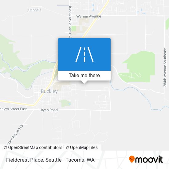 Mapa de Fieldcrest Place